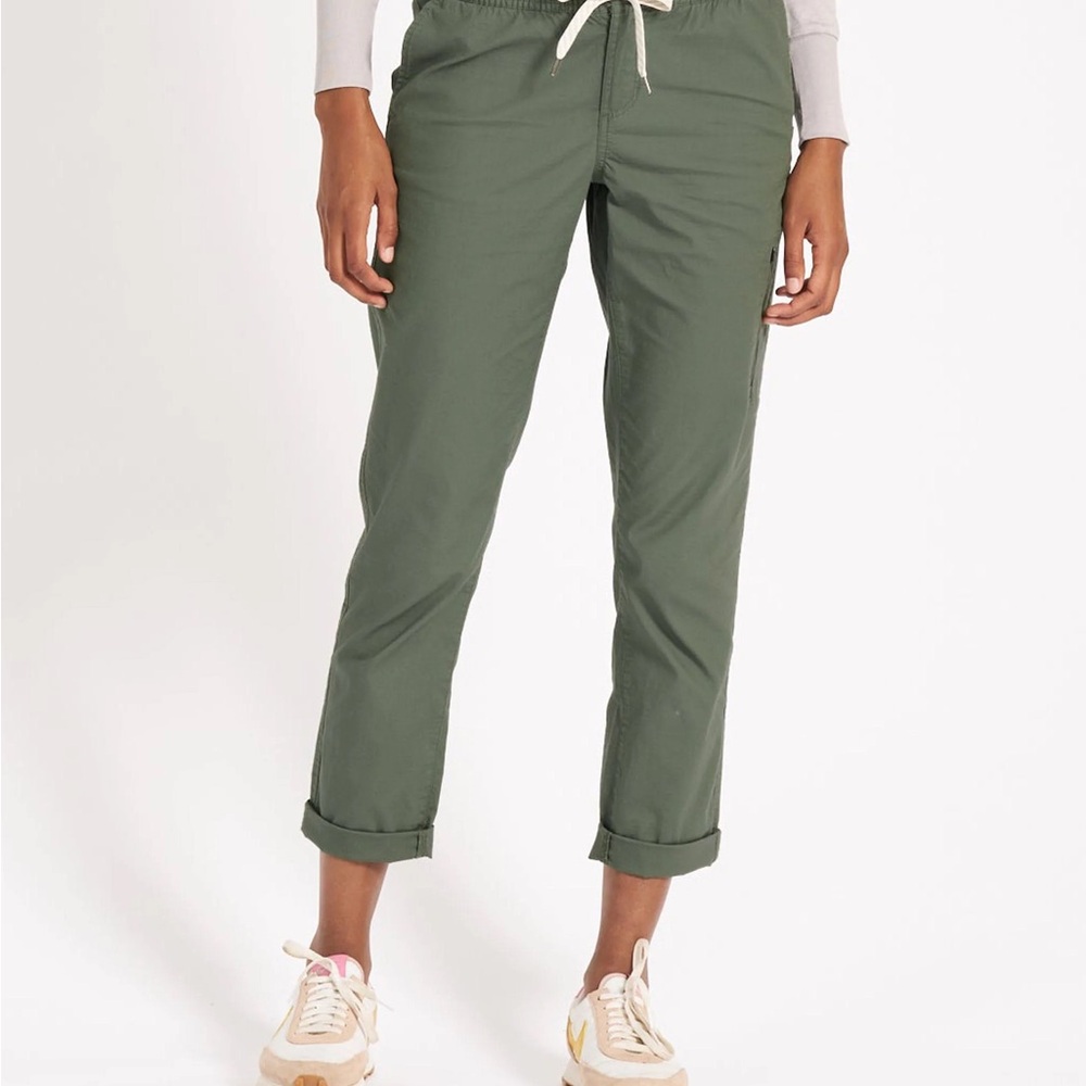 Vuori Green Ripstop Pants